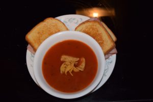 Grilled Cheese Sandwich and 
		Tomato Soup